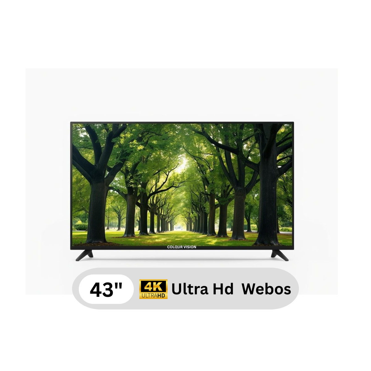 COLOUR VISION 109 cm (43 inch) Webos 4K ULTRA HD LED TV (CV32SFF ) – 2025 Model - Image 7