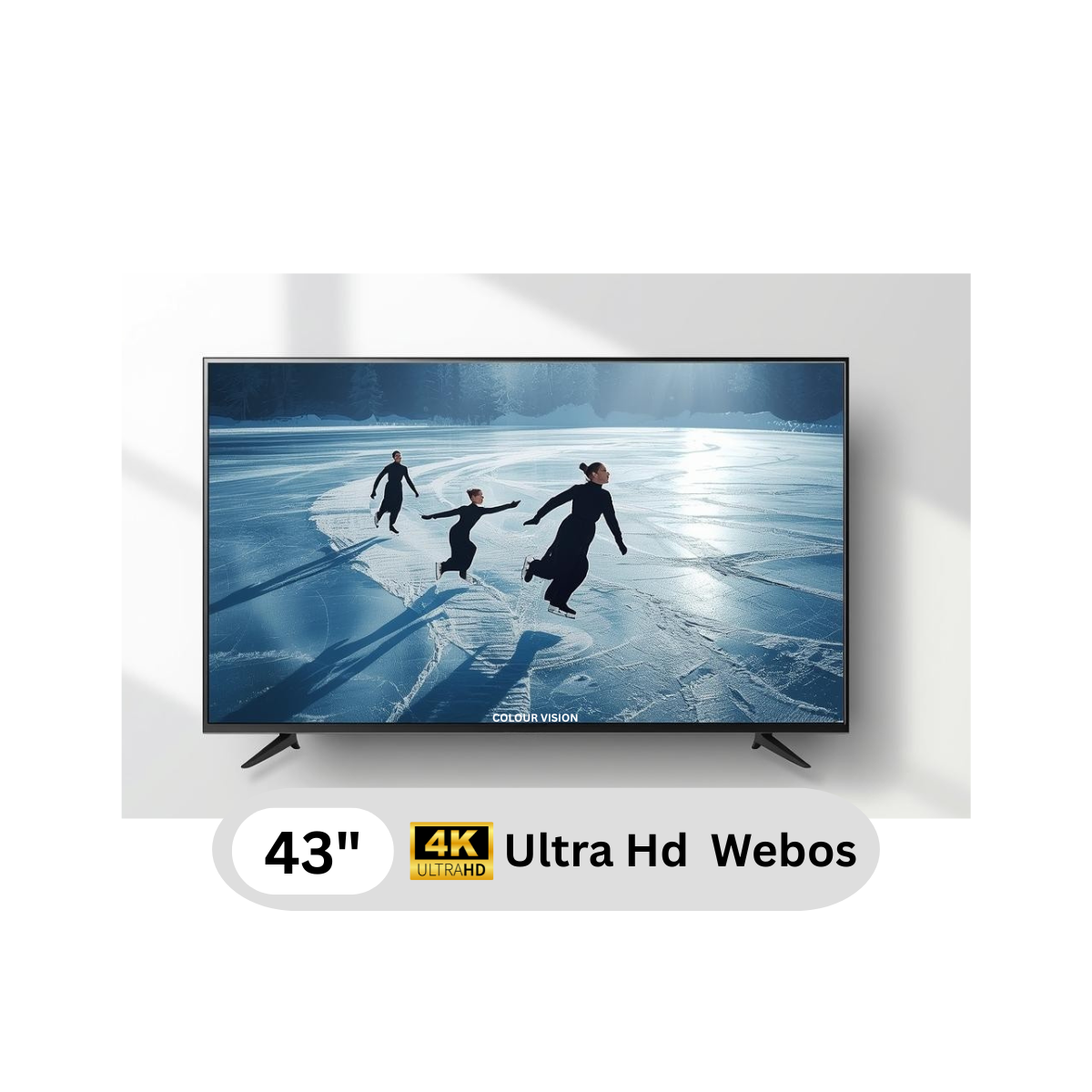COLOUR VISION 109 cm (43 inch) Webos 4K ULTRA HD LED TV (CV32SFF ) – 2025 Model - Image 3