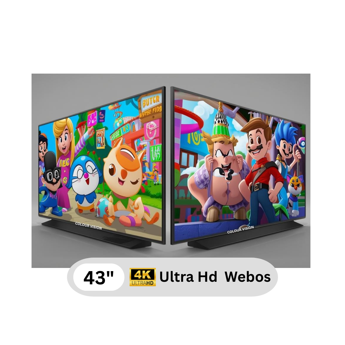 COLOUR VISION 109 cm (43 inch) Webos 4K ULTRA HD LED TV (CV32SFF ) – 2025 Model - Image 8