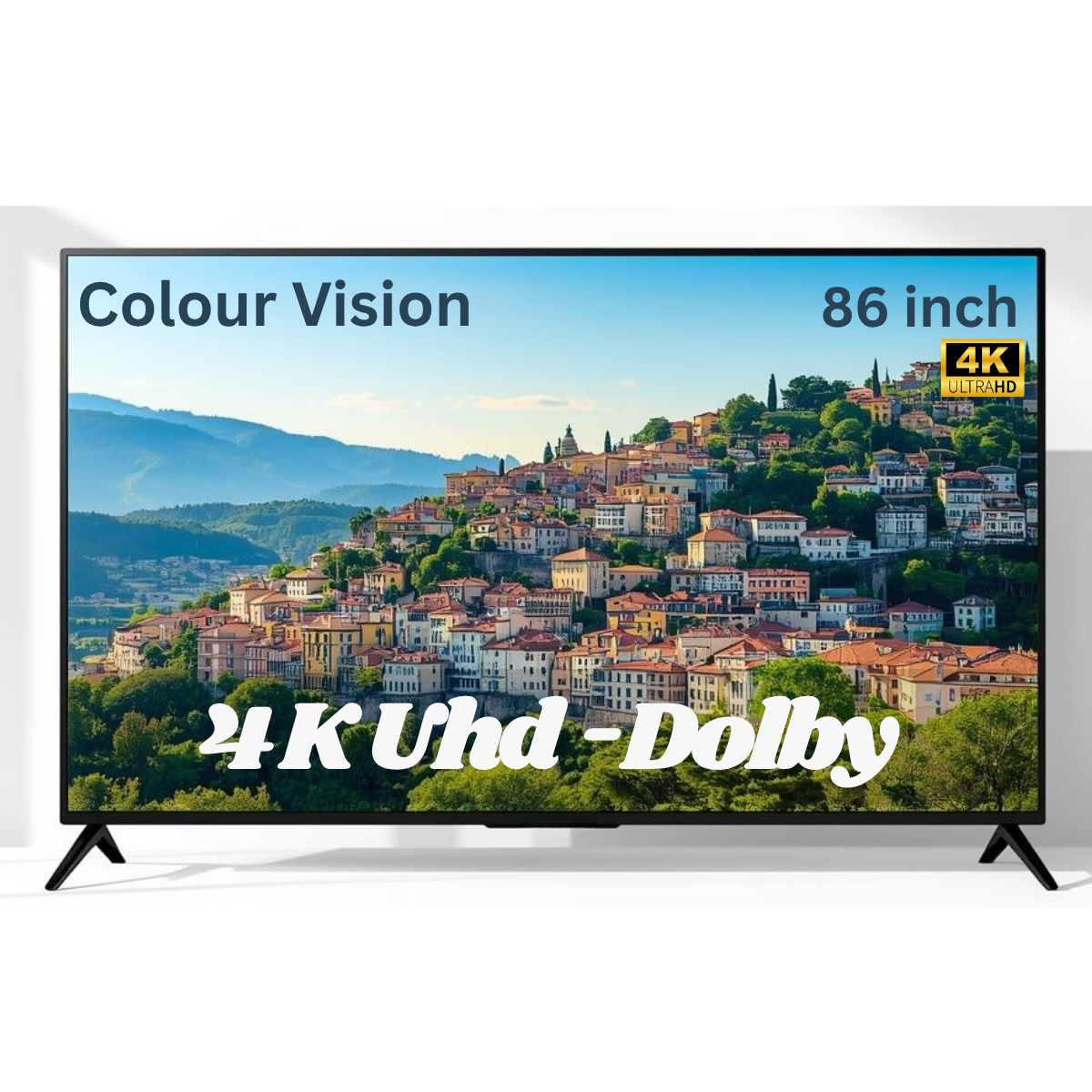 COLOUR VISION 215.9 cm (86 inch) Webos 4K ULTRA HD LED TV (CV86MW) – 2025 Model