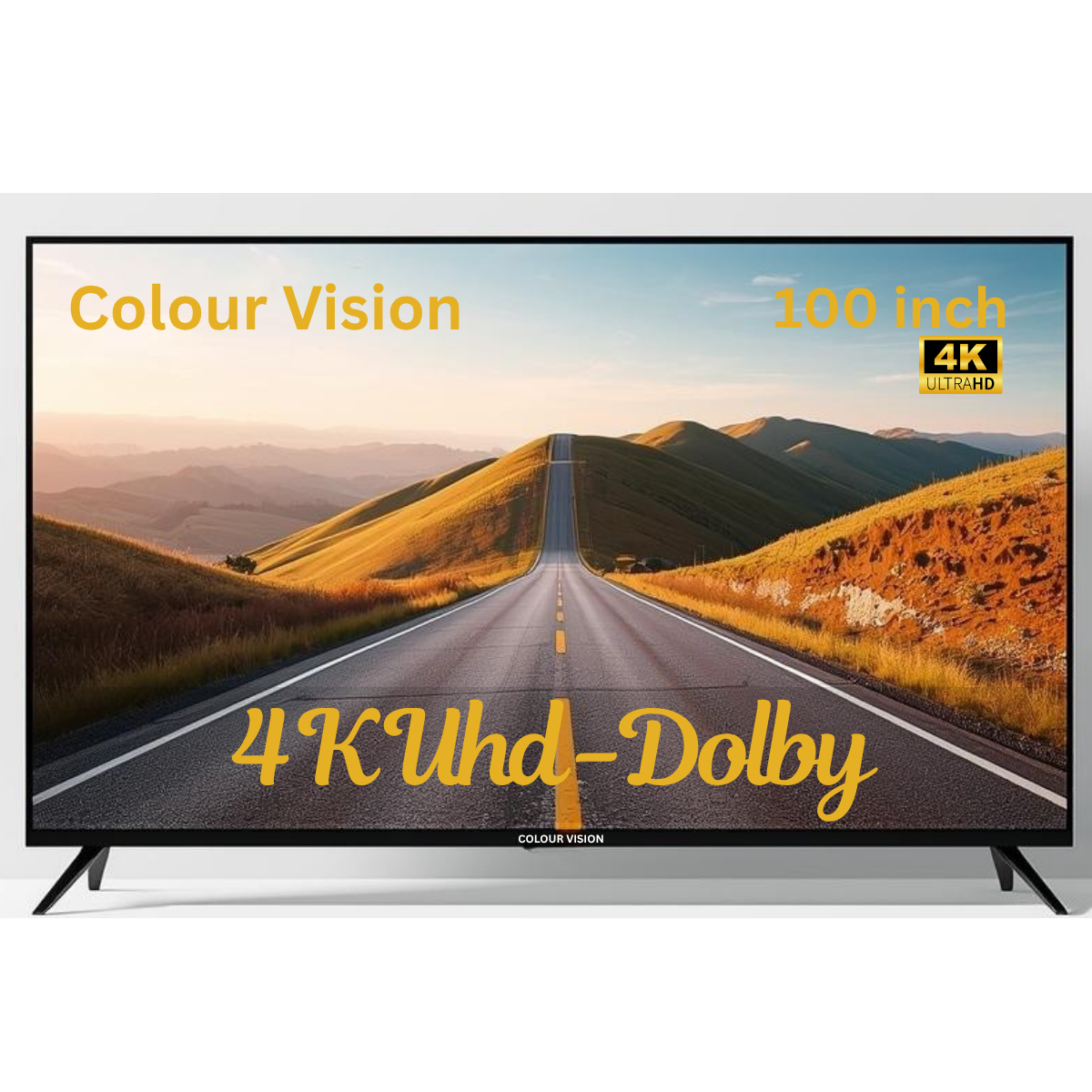 COLOUR VISION 254 cm (100 inch) Webos 4K ULTRA HD LED TV (CV100MW) – 2025 Model