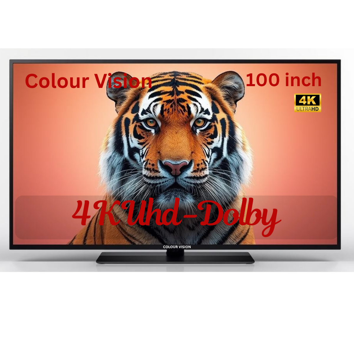 COLOUR VISION 254 cm (100 inch) Webos 4K ULTRA HD LED TV (CV100MW) – 2025 Model - Image 3